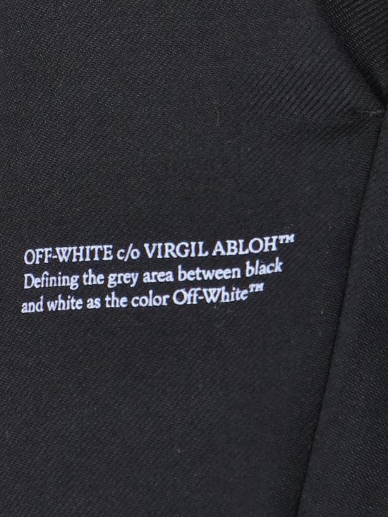  오프화이트 팬츠 OWCA136C99FAB0011001 Black - OFF WHITE