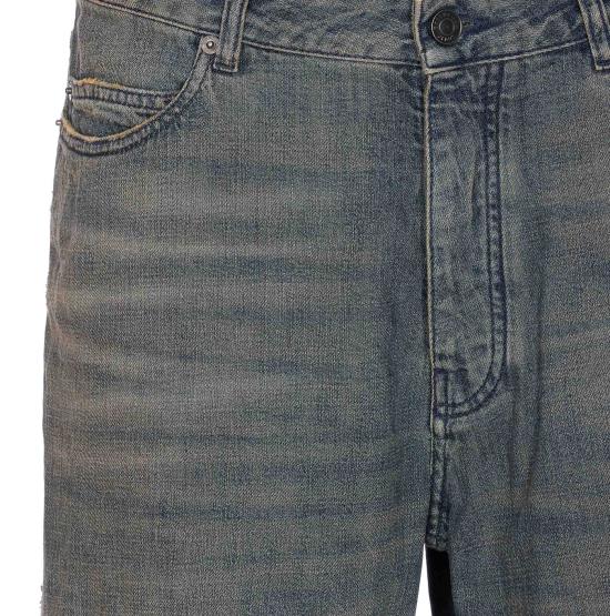 25FW 발렌시아가 스트레이트 팬츠 851351 TTW763394 Blue - BALENCIAGA