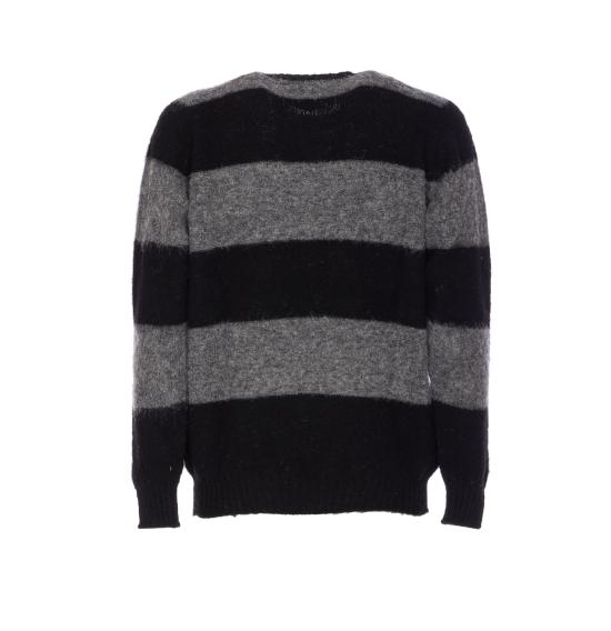 25FW 하울린 쉐기 베어 스웨터 SHAGGY BEAR BLACKISH Black - HOWLIN