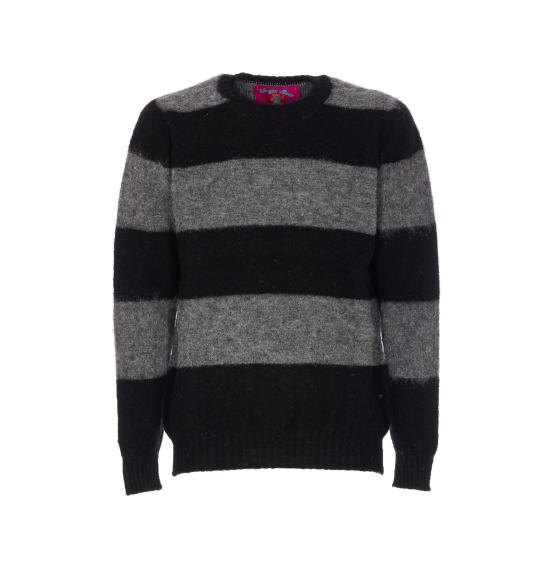 25FW 하울린 쉐기 베어 스웨터 SHAGGY BEAR BLACKISH Black