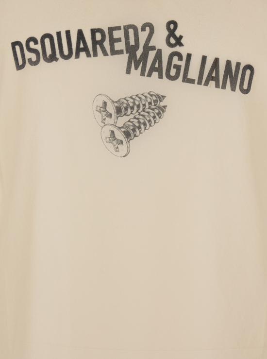 25FW 디스퀘어드2 민소매 티셔츠 S71NL0112D20053111 Beige - DSQUARED2