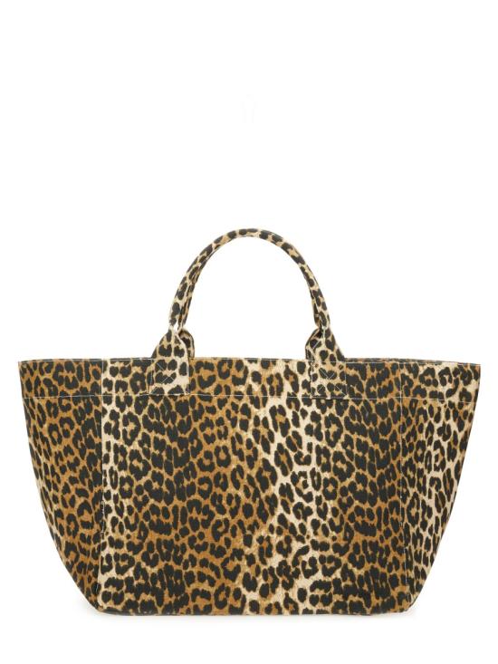 25FW 가니 토트백 A5822943 LEOPARD DOM - GANNI