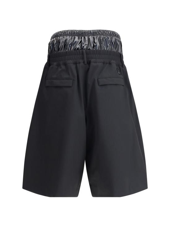 25FW MONCLER x ASAP ROCKY 숏팬츠 K24042B00001M7556 999 BLACK - OTHER BRANDS