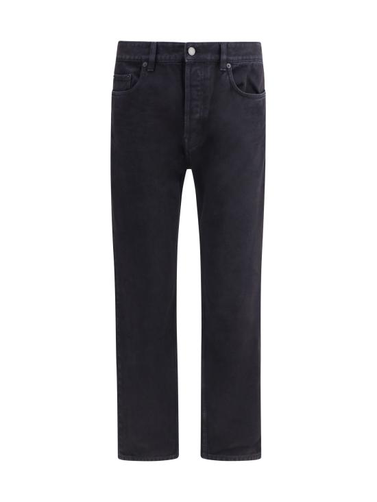 25FW 생로랑 스트레이트 팬츠 816412Y29WA 1294 BLACK