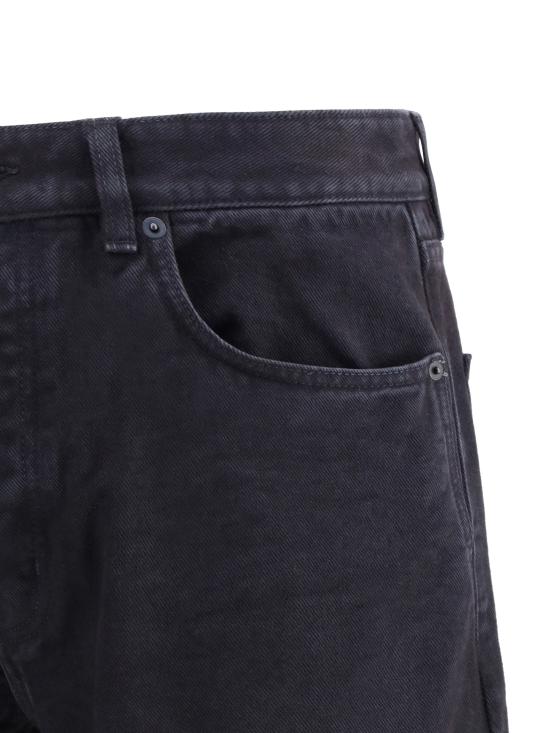 25FW 생로랑 스트레이트 팬츠 816412Y29WA 1294 BLACK - SAINT LAURENT