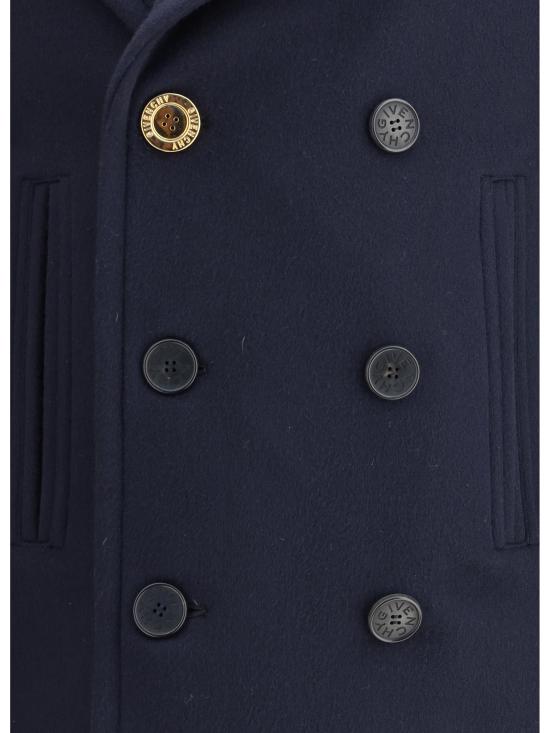 25FW 지방시 코트 BM01CU1640 401 BLUE - GIVENCHY