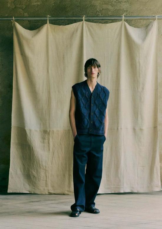  토스트 데님 팬츠 로리 데님 진 인디고 - TOAST