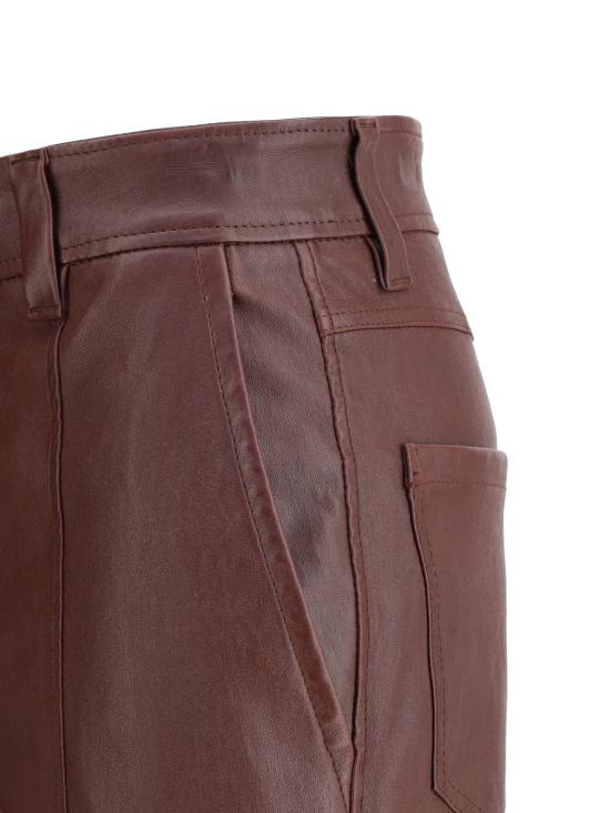 25FW 브루넬로 쿠치넬리 스트레이트 팬츠 M0V32P9048 C4193 BORDEAUX - BRUNELLO CUCINELLI