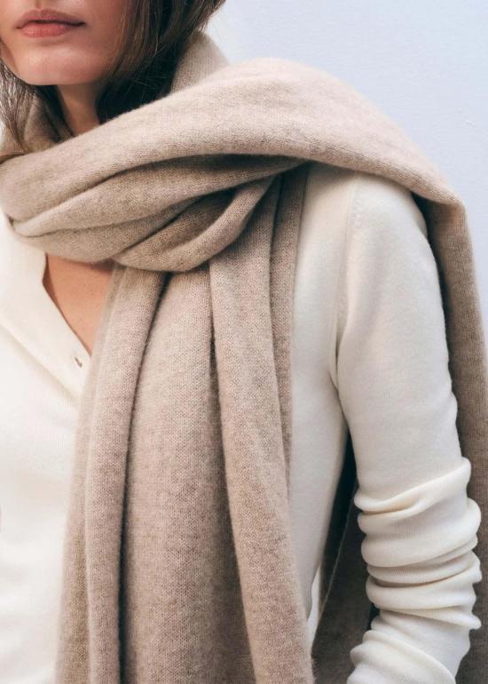  화이트 워렌 머플러/스카프 화이트 + 워렌 여행용 랩 - WHITE + WARREN