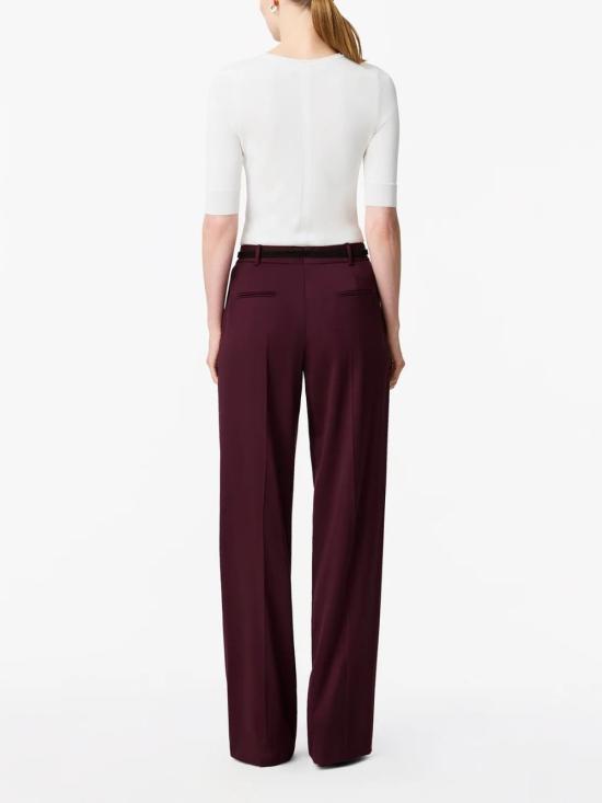 25FW 어나더 투모로우 스트레이트 팬츠 A124PT012WVPLUM Bordeaux - ANOTHER TOMORROW