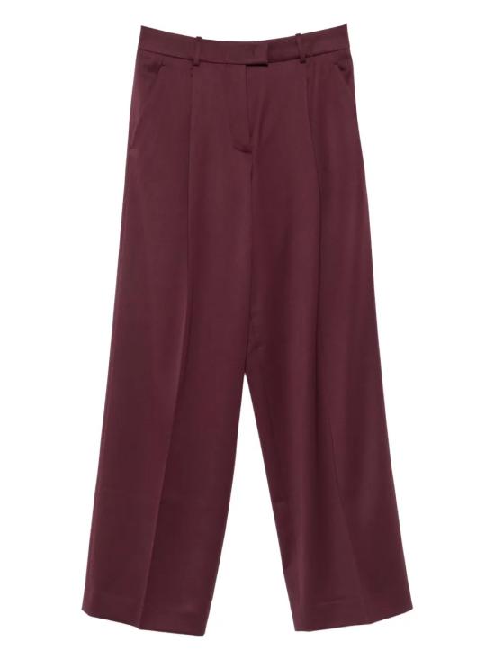 25FW 어나더 투모로우 스트레이트 팬츠 A124PT012WVPLUM Bordeaux