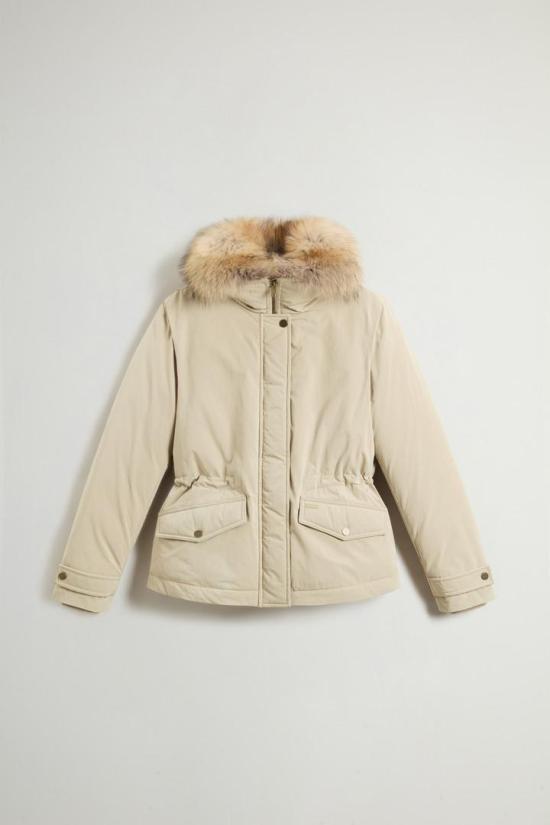 25FW 울리치 숏패딩 CFWWOU2043FRUT5092 7404 OXFORD TAN