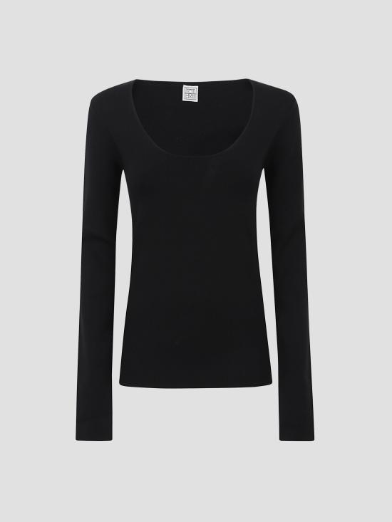 25FW 토템 셔츠 254WRT0571YA0187 001 BLACK