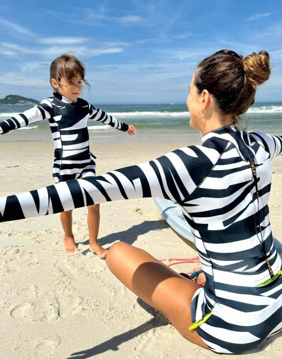  [키즈] 신시아 로리 수영복/비치웨어 어린이 신시아 로울리 상어 방지 잠수복 Blkwt - CYNTHIA ROWLEY