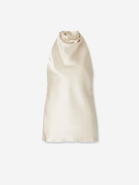 25FW 발망 민소매 티셔츠 FF1AE165SE95 0AS0ASBEIGE Beige