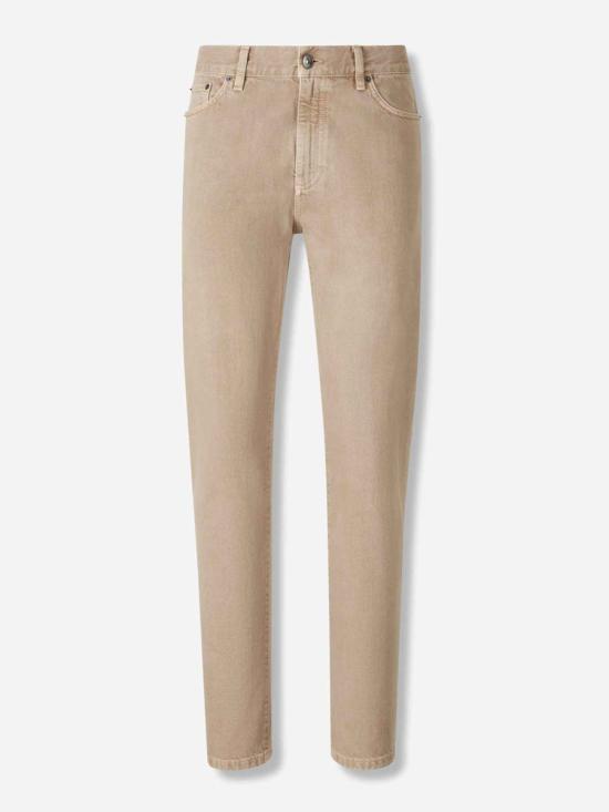 25FW 에르메네질도제냐 데님 팬츠 UGIB9A2 CITY N02 Brown