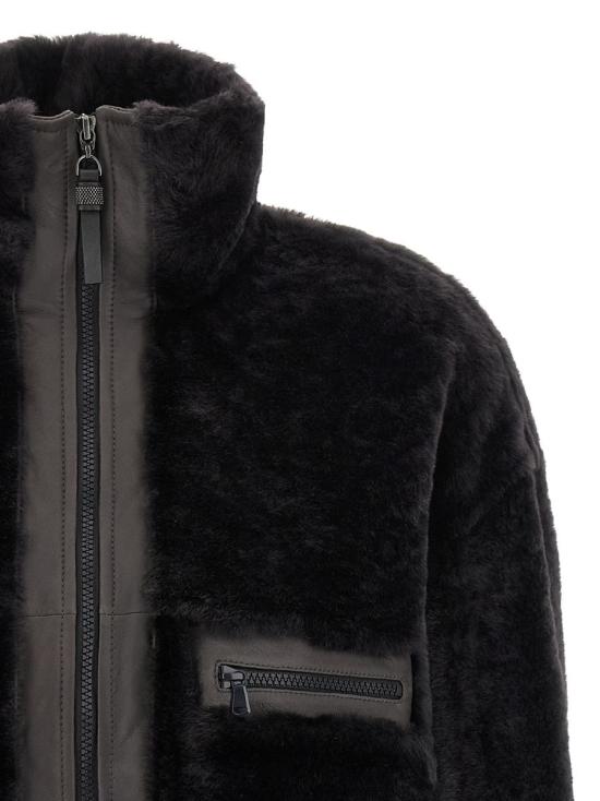 25FW 브루넬로 쿠치넬리 무톤 MPMRA7775C2126 GRAY - BRUNELLO CUCINELLI