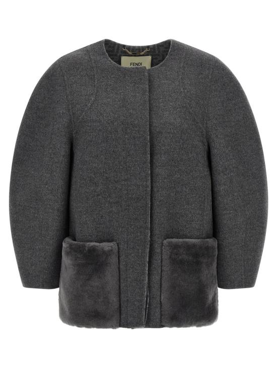  펜디 자켓 FJ7647A5HDF1M2T GRAY