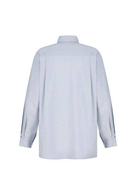  아모멘토 긴팔 셔츠 스퀘어 포켓 오버사이즈 - AMOMENTO