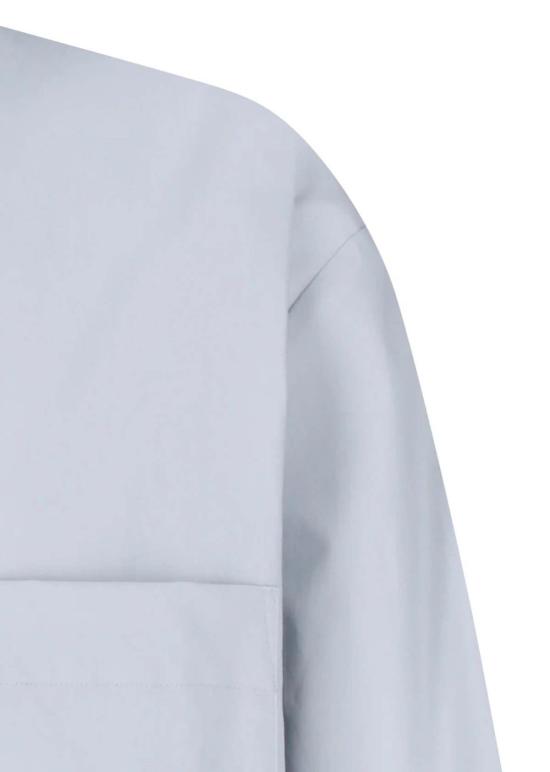  아모멘토 긴팔 셔츠 스퀘어 포켓 오버사이즈 - AMOMENTO