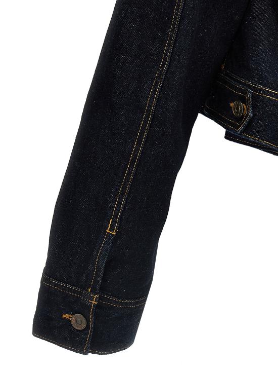 24FW 빅토리아 베컴 데님 자켓 1424DJK005897CDARKINDIGORINSE Blue - VICTORIA BECKHAM