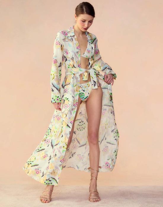  신시아 로리 비키니 수영복 신시아 로울리 바이아 비키니 탑 멀티 - CYNTHIA ROWLEY