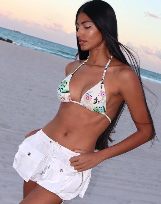  신시아 로리 비키니 수영복 신시아 로울리 바이아 비키니 탑 멀티