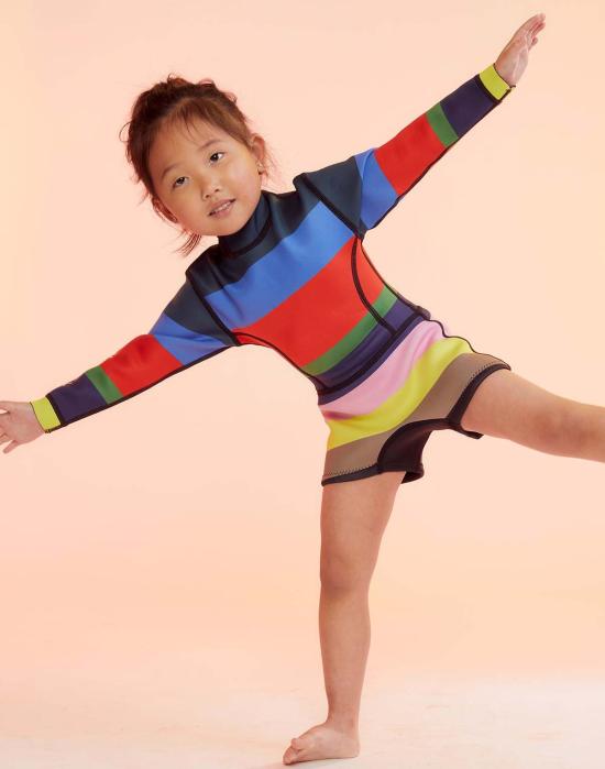  [키즈] 신시아 로리 원피스 수영복 어린이 신시아 로울리 스트라이프 습식수트 - CYNTHIA ROWLEY