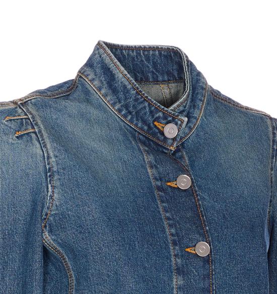 25FW 알라이아 수트 자켓 AA9V1170D007B 517 Blue - ALAIA