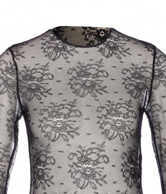 25FW 돌체앤가바나 바디수트 티셔츠 F79BPT FLREXN0000 Black - DOLCE & GABBANA