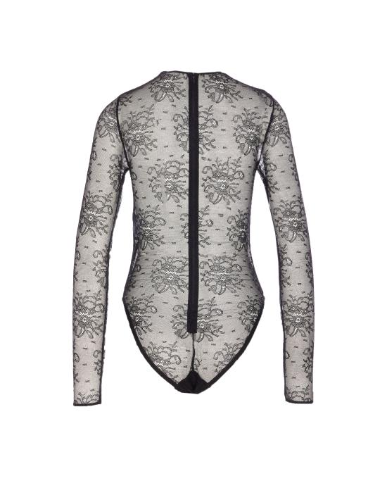 25FW 돌체앤가바나 바디수트 티셔츠 F79BPT FLREXN0000 Black - DOLCE & GABBANA