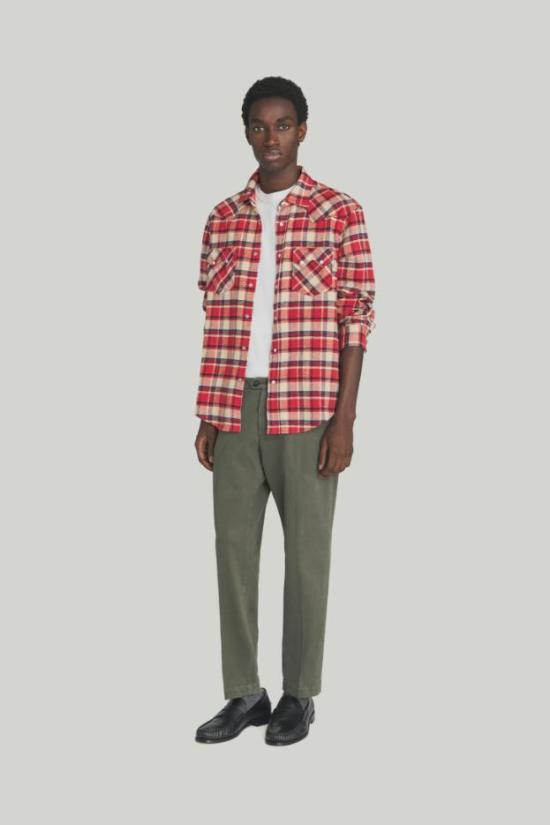 25FW 로이로져스 스트레이트 팬츠 RRU90120 C870 0112 0486 Fir - ROY ROGER'S