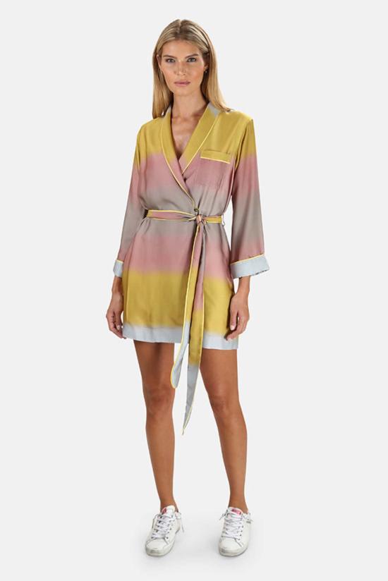  Le Superbe 숏 원피스 르 슈퍼브 로브 드레스 옴브레 호라이즌 웨스트