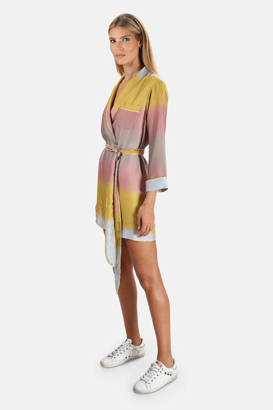  Le Superbe 숏 원피스 르 슈퍼브 로브 드레스 옴브레 호라이즌 웨스트 - OTHER BRANDS