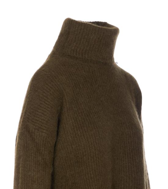 25FW 우마 왕 터틀넥 UK7163 UW480 Green - UMA WANG
