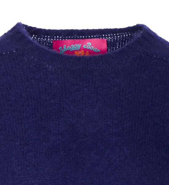 25FW 하울린 쉐기 베어 스웨터 SHAGGY BEAR WOMEN BLUE STAR Blue - HOWLIN