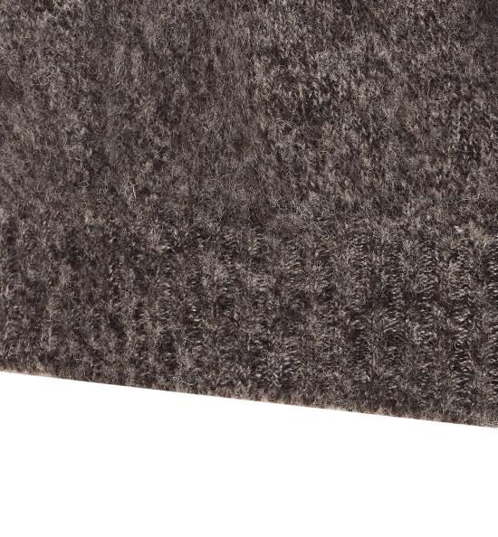 25FW 하울린 쉐기 베어 스웨터 SHAGGY BEAR WOMEN BLACK MELANGE Black - HOWLIN