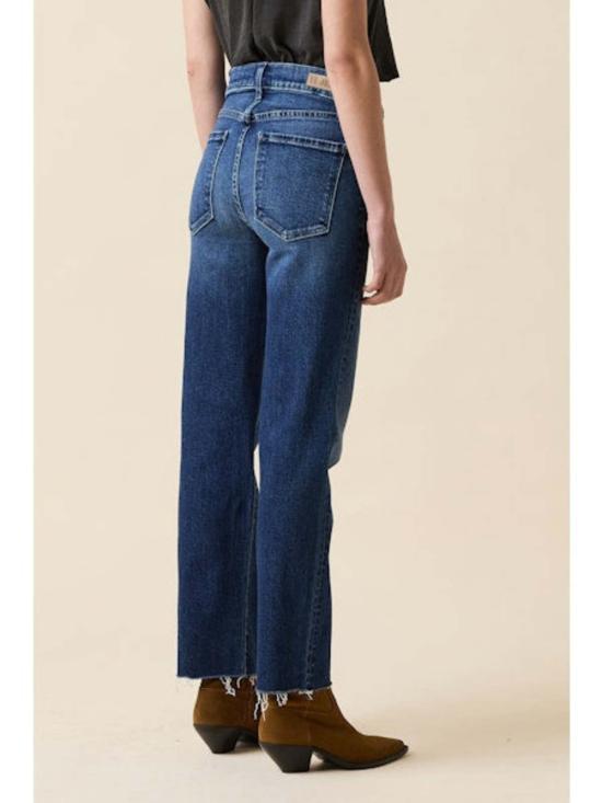  르장 데님 팬츠 Le Jean Sabine 스트레이트 앵클 진 - LE JEAN