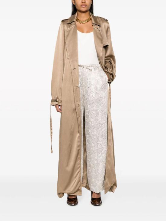  드리스 반 노튼 트렌치 코트 232 010247 7286 4 NATURAL - DRIES VAN NOTEN