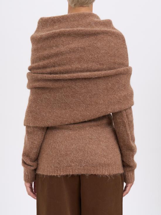 25FW 엔타이어 스튜디오 스웨터 MESWW2510068RY Brown - ENTIRE STUDIOS