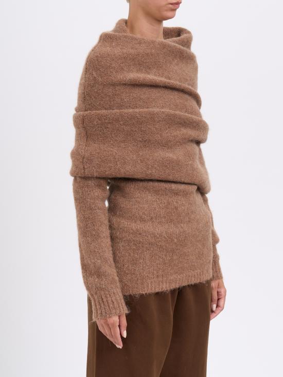 25FW 엔타이어 스튜디오 스웨터 MESWW2510068RY Brown - ENTIRE STUDIOS