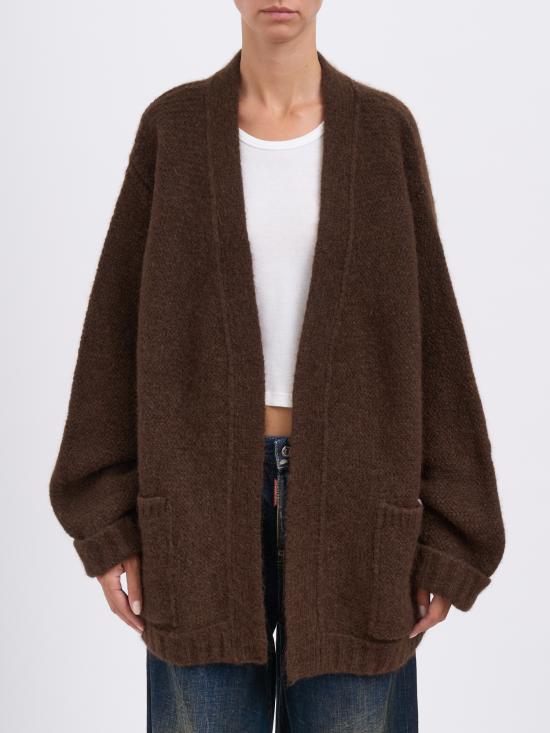 25FW 디스퀘어드2 가디건 LS75HA1386D13140144 Brown - DSQUARED2