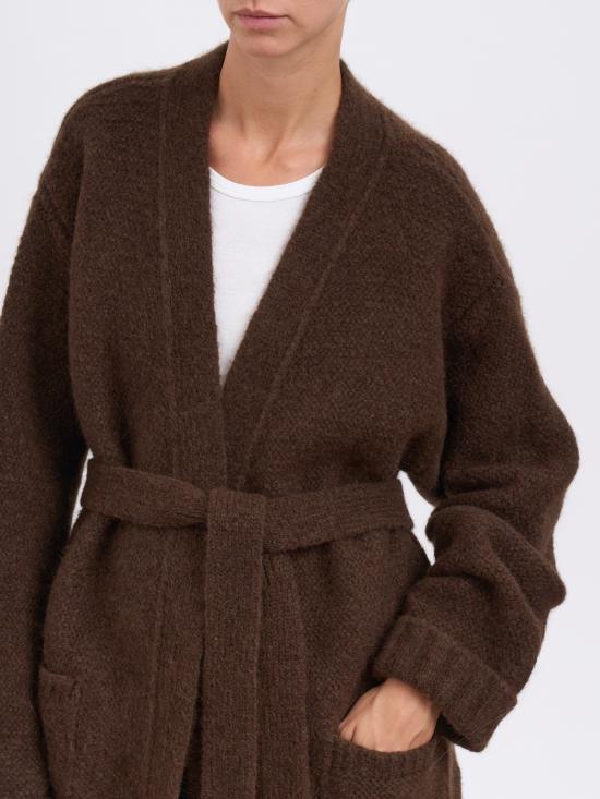 25FW 디스퀘어드2 가디건 LS75HA1386D13140144 Brown - DSQUARED2