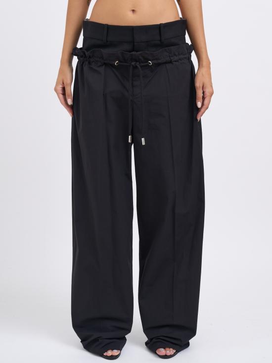 25FW 디스퀘어드2 스트레이트 팬츠 LS75KB0496DTN015962 Black