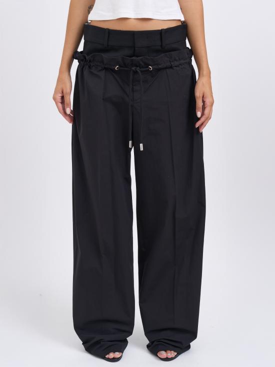 25FW 디스퀘어드2 스트레이트 팬츠 LS75KB0496DTN015962 Black - DSQUARED2