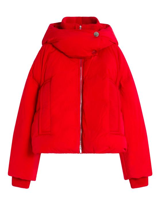25FW 스포트막스 숏패딩 GLIZIA 002 ROSSO