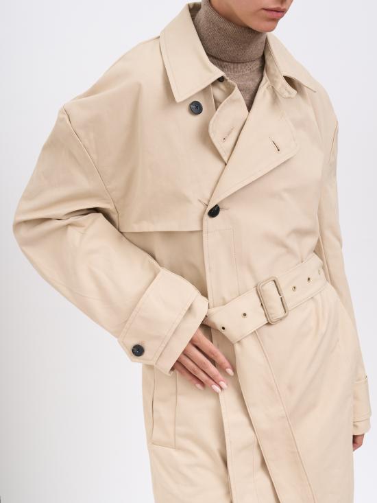 25FW 엔타이어 스튜디오 트렌치 코트 MESUW251023SA Beige - ENTIRE STUDIOS