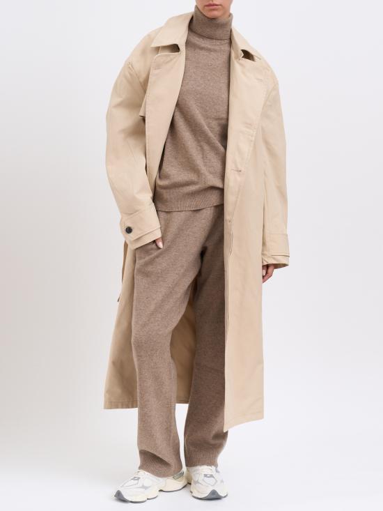 25FW 엔타이어 스튜디오 트렌치 코트 MESUW251023SA Beige - ENTIRE STUDIOS