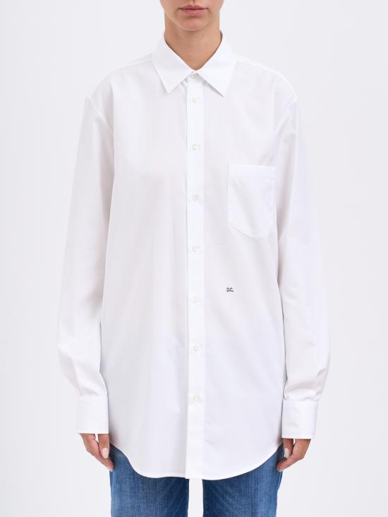 25FW 디스퀘어드2 셔츠 LS75DL0913S36275100 White