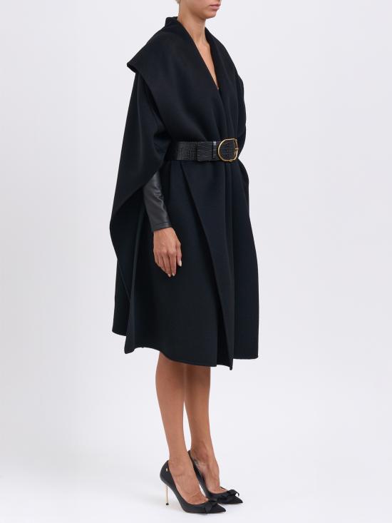 25FW 엘리자베타프랜치 트렌치 코트 MCP67D56E2110 Black - ELISABETTA FRANCHI